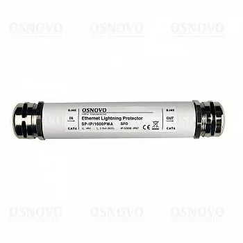 Уличное устройство грозозащиты OSNOVO SP-IP/1000PWA