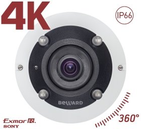 Фотография IP-видеокамера панорамная Beward BD3990FLM
