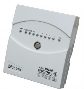 Блок радиоканальный объектовый БРО-5 GSM+ (Ethernet)