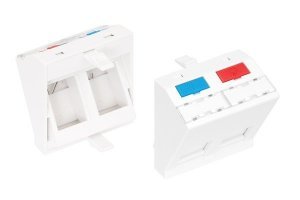 Вставка NIKOMAX, французский формат Mosaic NMC-PM2P-AF-WT