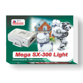 GSM-сигнализация ZONT Mega SX-300 Light