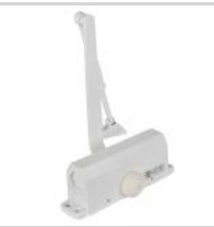 Фотография Доводчик дверной Alarmico ALDC-45W (белый)