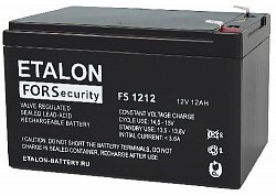 Аккумулятор 12 а/ч FS 1212 ETALON