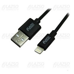 WU-201C(1,2m) Кабель для передачи данных и зарядки USB2.0 (Lightning)
