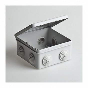 Коробка ТУСО 100х100х50 мм 67045 (откидная крышка)