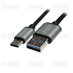 WU-306(1,2m) Кабель для передачи данных и зарядки USB3.0 (USB type C)