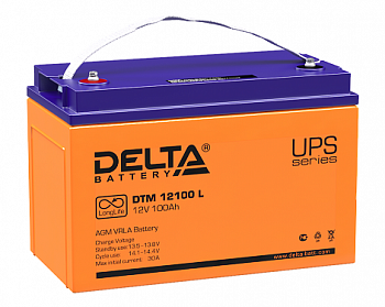Аккумулятор Delta DTM 12100 L