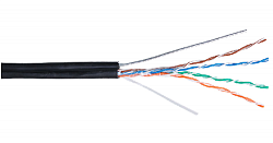 Фотография Кабель NETLAN U/UTP 4 пары EC-UU004-5E-PE-SW-BK