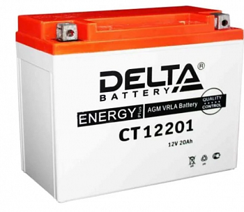 Аккумулятор Delta 12 В CT 12201 (12V / 20Ah)