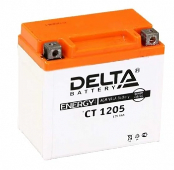 Аккумулятор Delta 12 В CT 1205 (12V / 5Ah)
