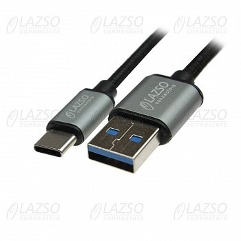 WU-306(1,2m) Кабель для передачи данных и зарядки USB3.0 (USB type C)