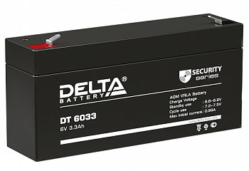 Аккумулятор Delta DT 6033