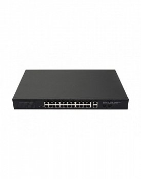 PoE коммутатор Fast Ethern NS-SW-24F2G-P