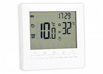 Термостат двухканальный комнатный БАСТИОН — TEPLOCOM TSFR-Prog-220/3A