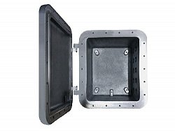 Большая распределительная коробка металлическая 310х260х200, IP68 «АЛАБАЙ»