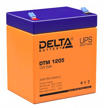 Аккумулятор Delta DTM 1205