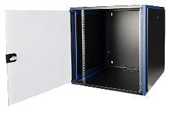 Шкаф телекоммуникационный настенный 19" 9U 357х600х450мм. DR-600111