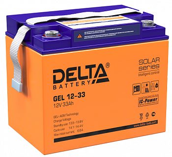 Аккумулятор Delta GEL 12-33