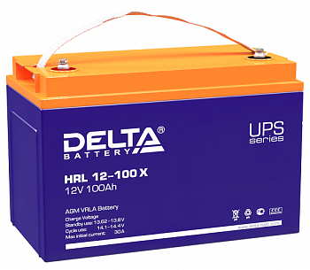 Аккумулятор Delta HRL 12-100 X