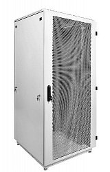 Шкаф телекоммуникационный напольный 42U (800 × 800) дверь перфорированная