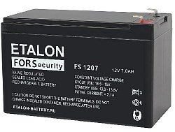Аккумулятор 7 а/ч FS 1207 ETALON
