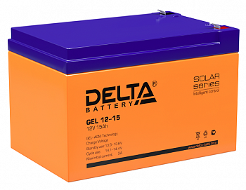Аккумулятор Delta GEL 12-15