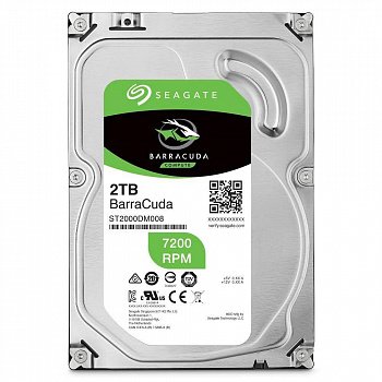 Фотография Жесткий диск Seagate BarraCuda [ST2000DM008]