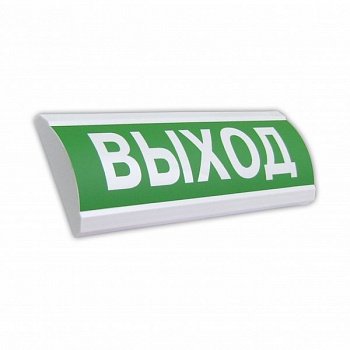 Табло светозвуковое Электротехника и автоматика ЛЮКС-24К "Выход" (с сиреной)