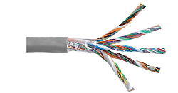 Кабель NETLAN U/UTP 50 пар EC-UU050-5-PVC-GY-3