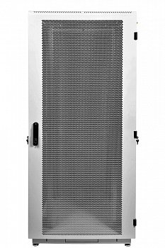 Шкаф телекоммуникационный напольный 42U (600 × 1000) дверь перфорированная