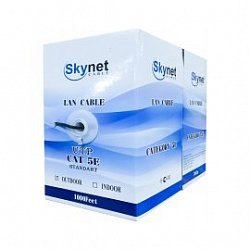 Кабель FTP 4PR 24AWG  CAT5e  305м  SKYNET Standart outdoor 4x2x0,48 (Cu)