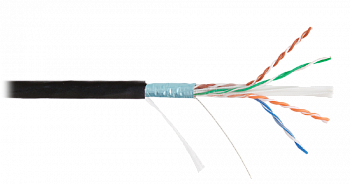 Кабель одножильный NIKOMAX NKL 4740B-BK