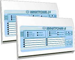 Прибор приемно-контрольный охранно-пожарный и управления Юнитест ППКОПУ МИНИТРОНИК 24 (на 12 ШС)
