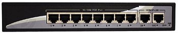 Коммутатор TSn-8P10V 10 портовый POE Ethernet