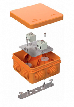 Коробка огнестойкая 80х80х40 (40-0210-FR1.5-4)