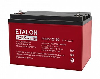 Аккумулятор 100 а/ч FORS 12100 ETALON