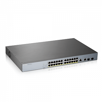 L2 коммутатор PoE+ для IP-видеокамер Zyxel GS1350-26HP