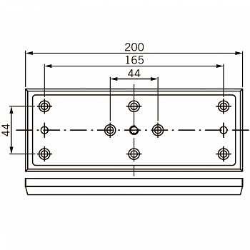 Фотография Удерживающая пластина для EMC 1200 ALH