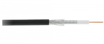 Кабель NETLAN коаксиальный RG-11 EC-C2-21123B-BK-3 (черный)