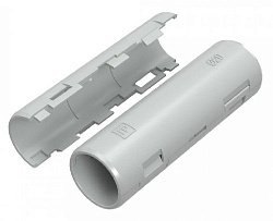 Муфта разборная d20 мм атмосферостойкая серая PR13.0430 (Промрукав)