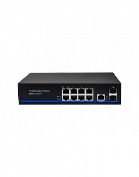 PoE коммутатор Gigabit Etherne NS-SW-8G2G-PL